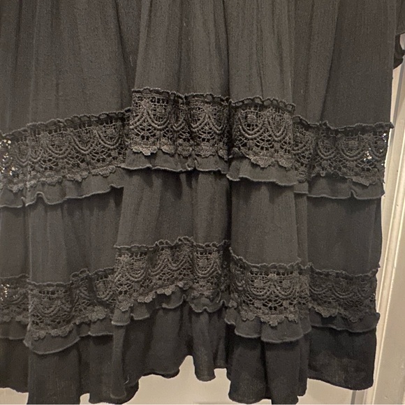 Foxblood Pixie Goth Dress - Picture 6 of 11